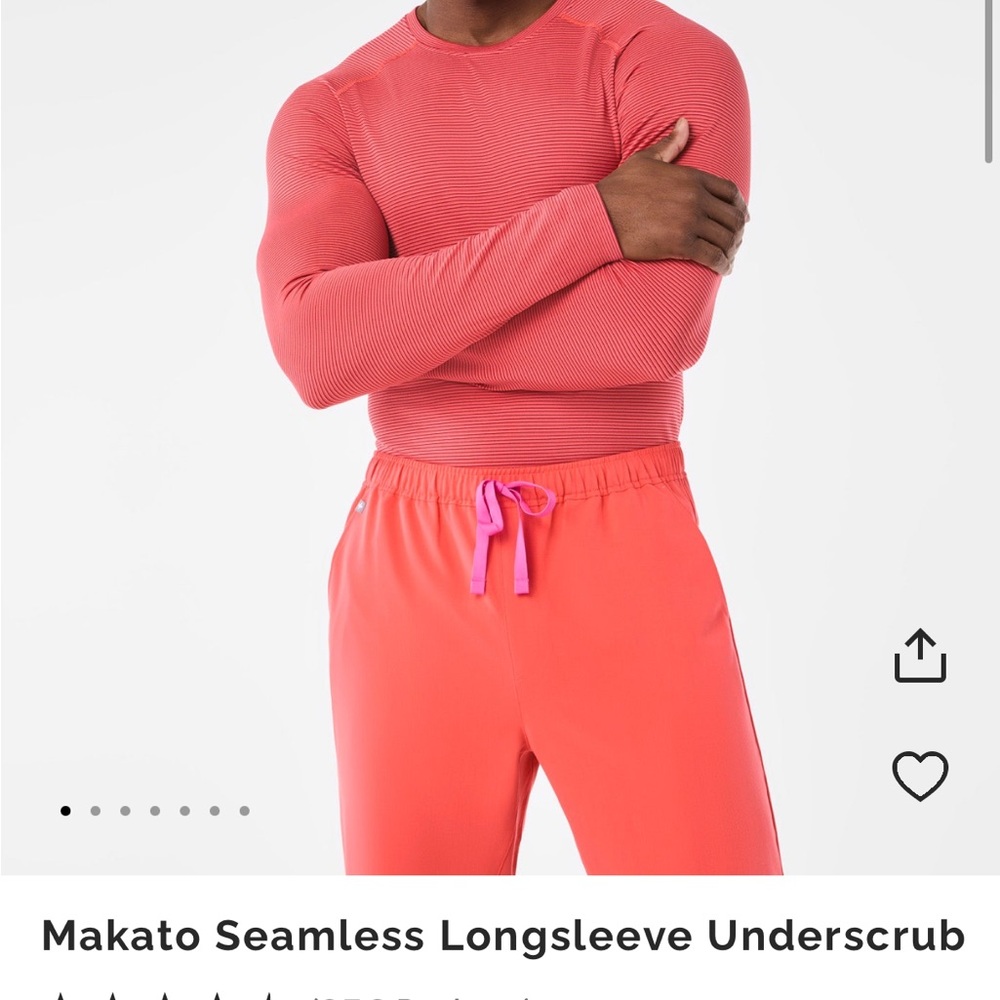 FIGS Men's Makato Seamless Longsleeve Underscrub